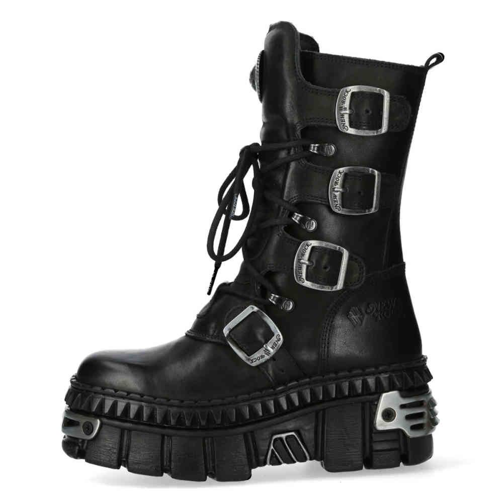 New Rock - MWALL1473S9 Plateau Laarzen - Zwart Product image